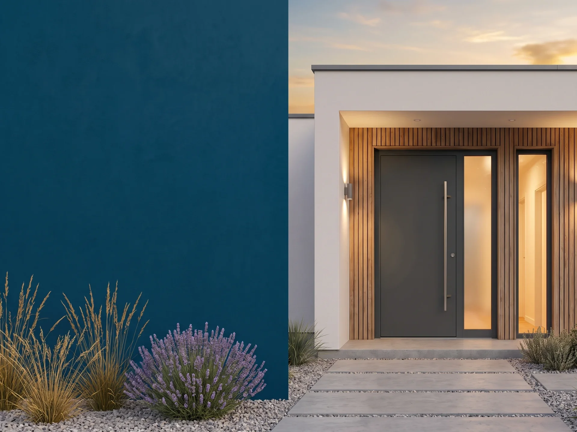 Porte d’ingresso in alluminio BUDVAR — eleganza, sicurezza e durata