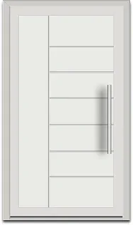 Amsterdam ALU 4.5 — Amsterdam ALU, porta in alluminio Budvar