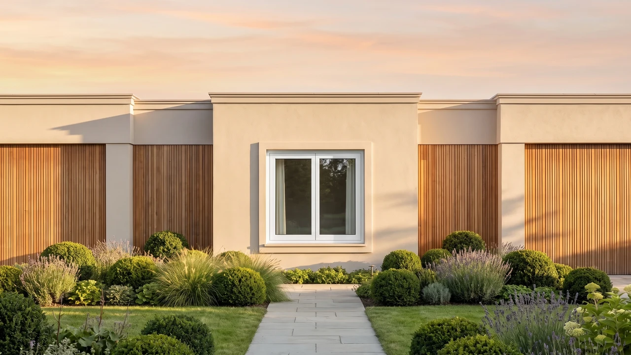 Casa con finestre Alu-Futural Reno BUDVAR — vista esterna