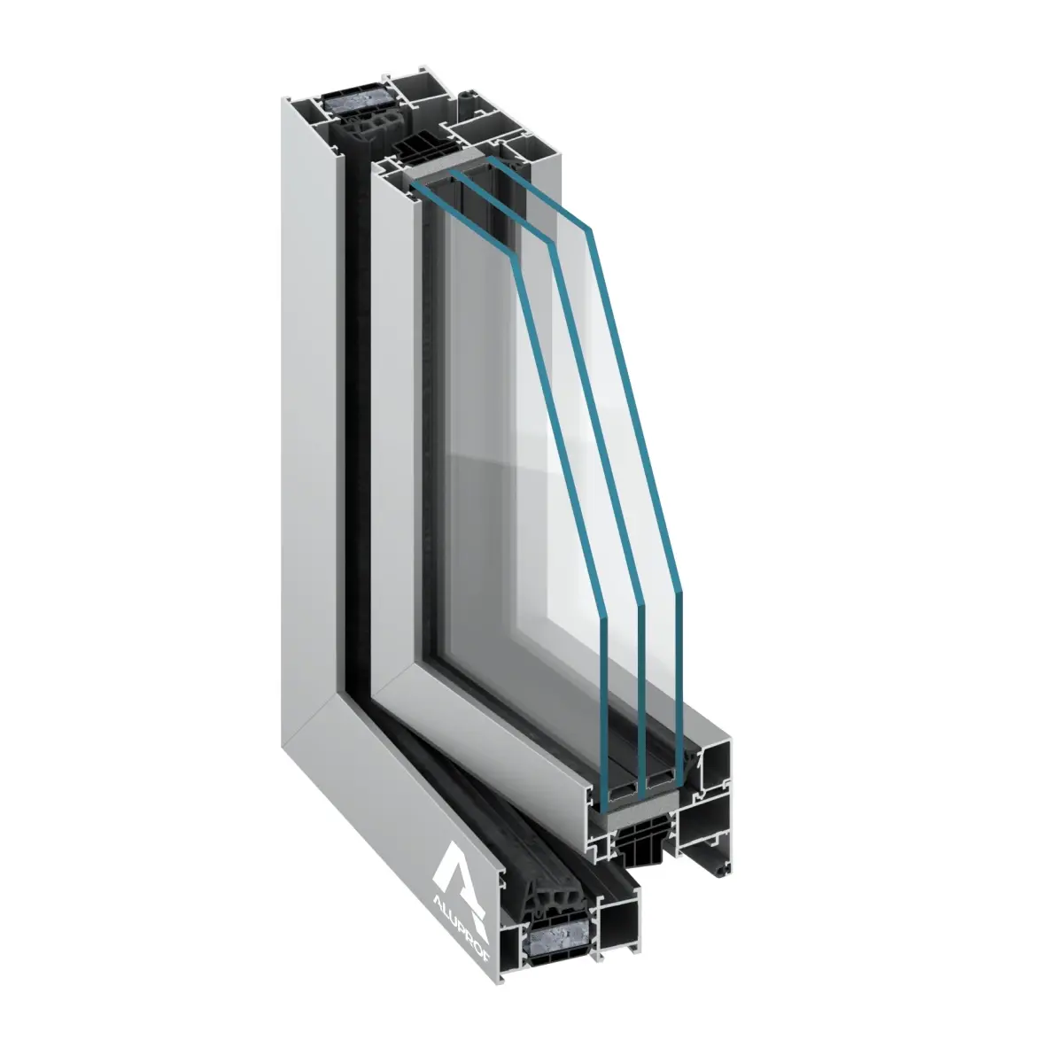 Sezione del profilo BUDVAR Alu-Therm