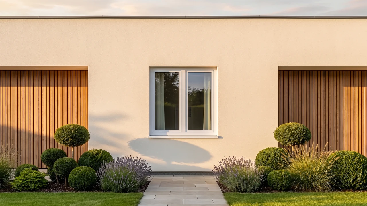 Casa con finestre T-Classic Plus Reno BUDVAR — vista esterna