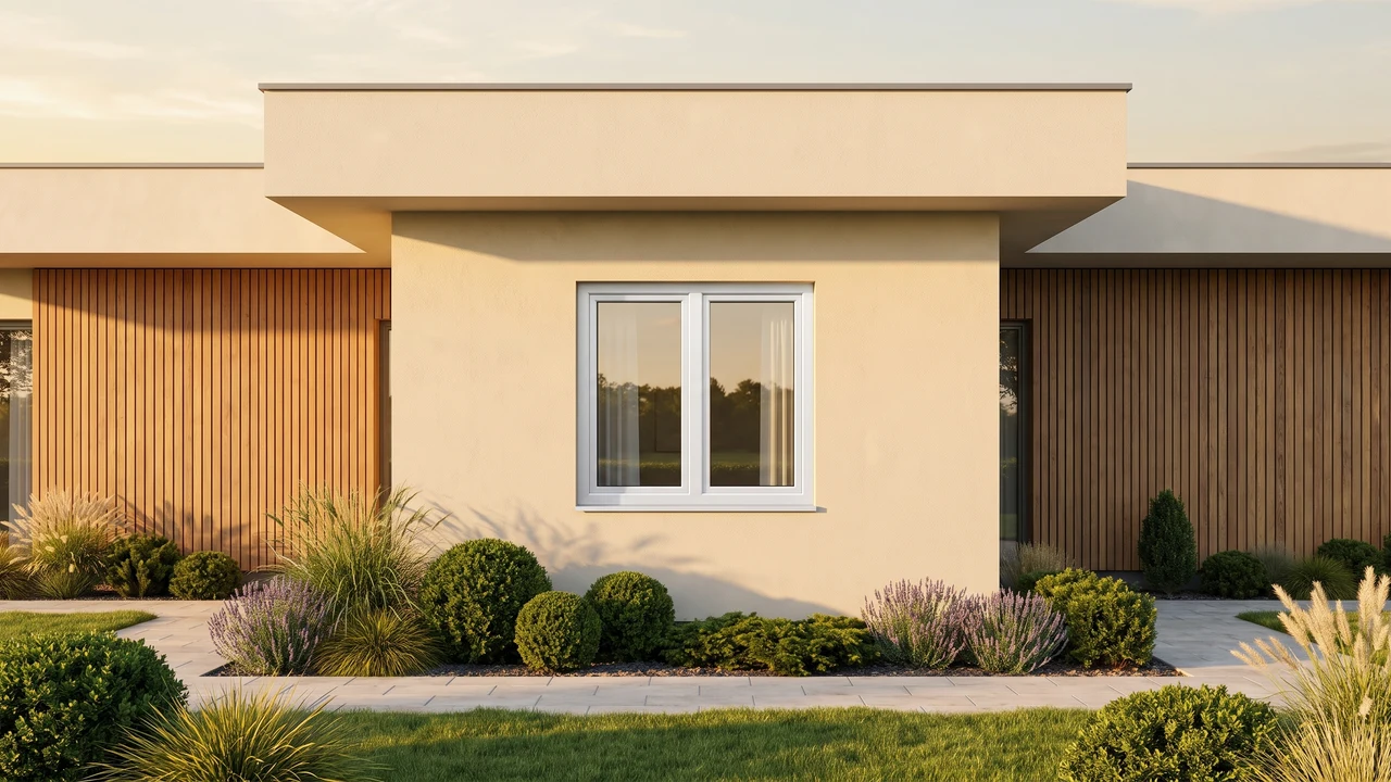 Casa con finestre T-Classic Slim Reno BUDVAR — vista esterna