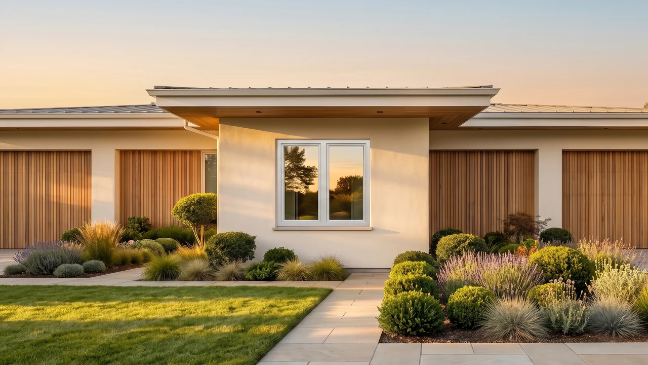 Casa con finestre T-Comfort RENO BUDVAR — vista esterna